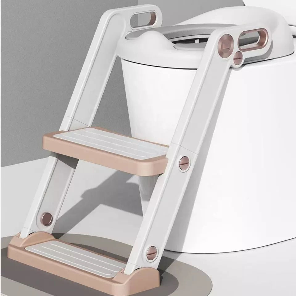 Thumbnail: Lav Potty Training Toilet Seat W/ Step Stool 10m+ above, Copper