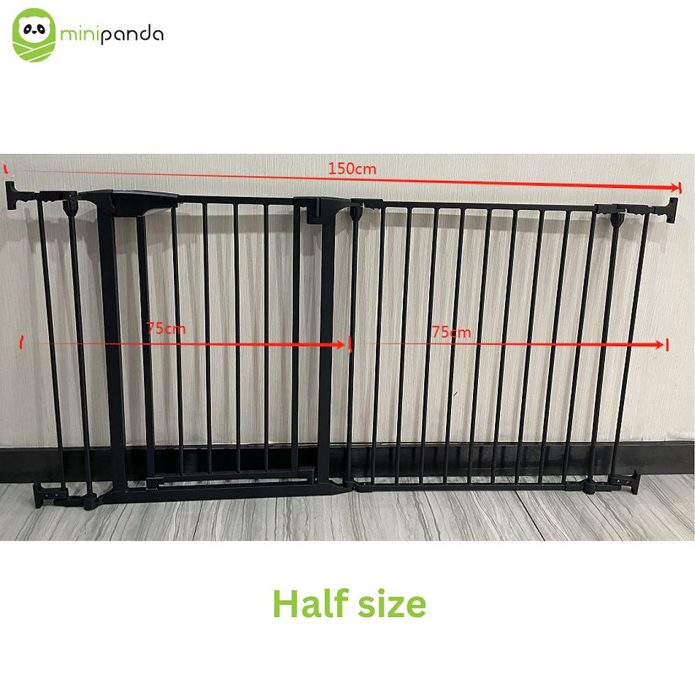 Thumbnail: Mini Panda - Guardian Safety Gate - Black