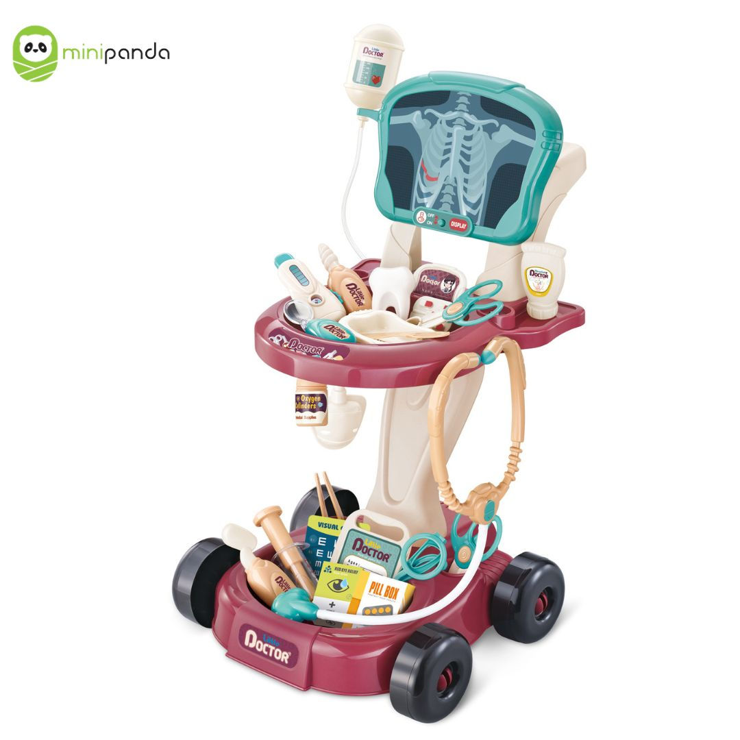 Mini Panda Medical cart X-ray screen combination kit 3+ (Birthday gift)