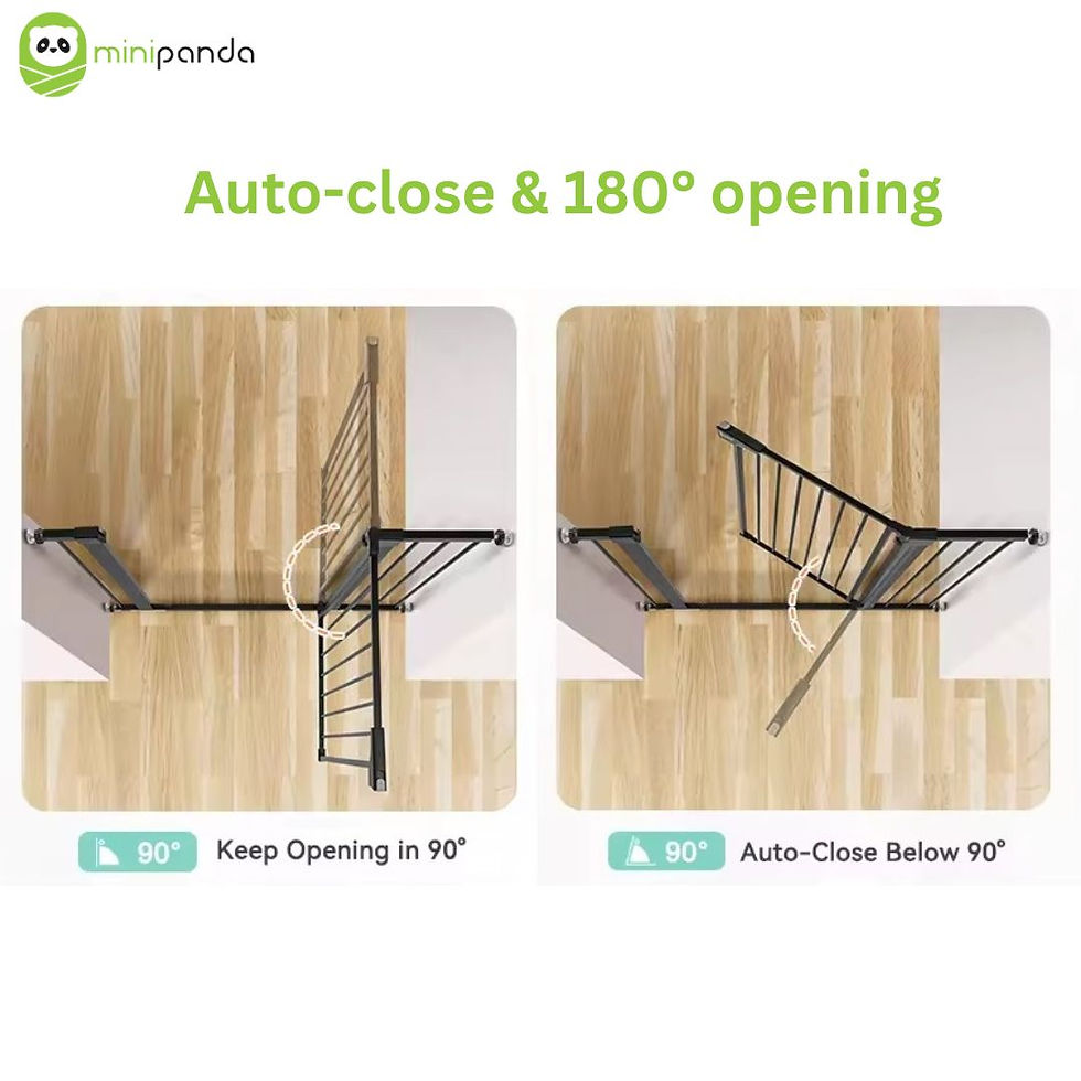 Thumbnail: Mini Panda - Guardian Safety Gate - Black