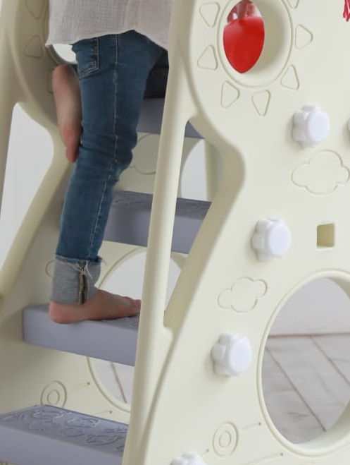 Thumbnail: Sunny Jumbo Slide w/ Swing 12m-36m, Multicolored