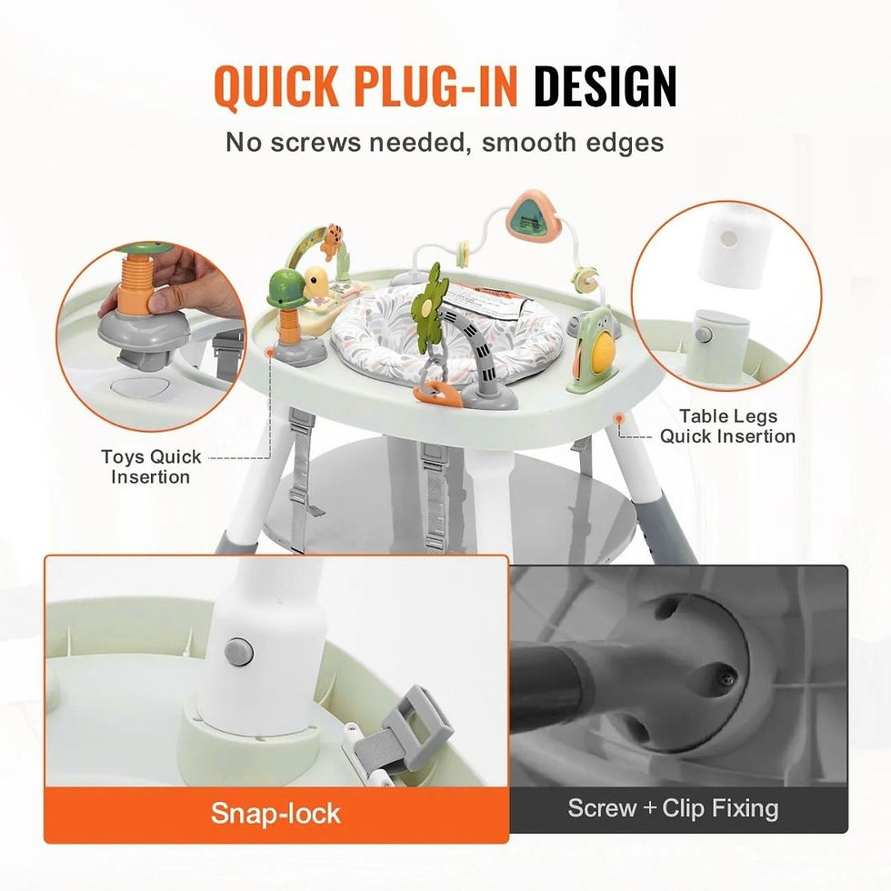 Thumbnail: Mini Panda FunStation 5-in-1 6m+, Beige