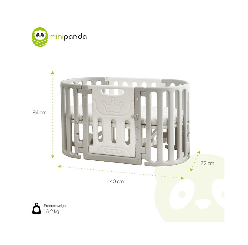 Thumbnail: EzePod Multi-functional Baby Bed 0-3y, Cool Grey
