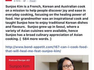 My podcast interview with Bond Appetite is on Air