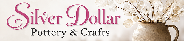 Silver Dollar Pottery and Crafts logo in Rocky Point NY