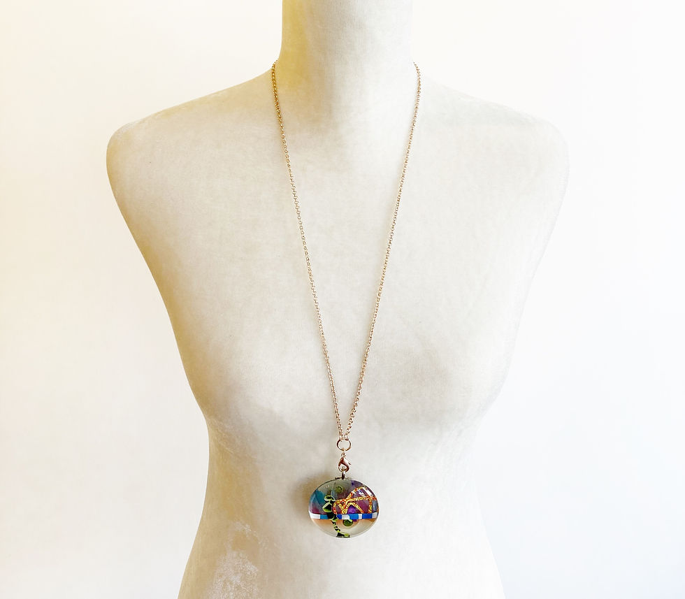 Thumbnail: 30" Rose Gold Clip Chain Necklace