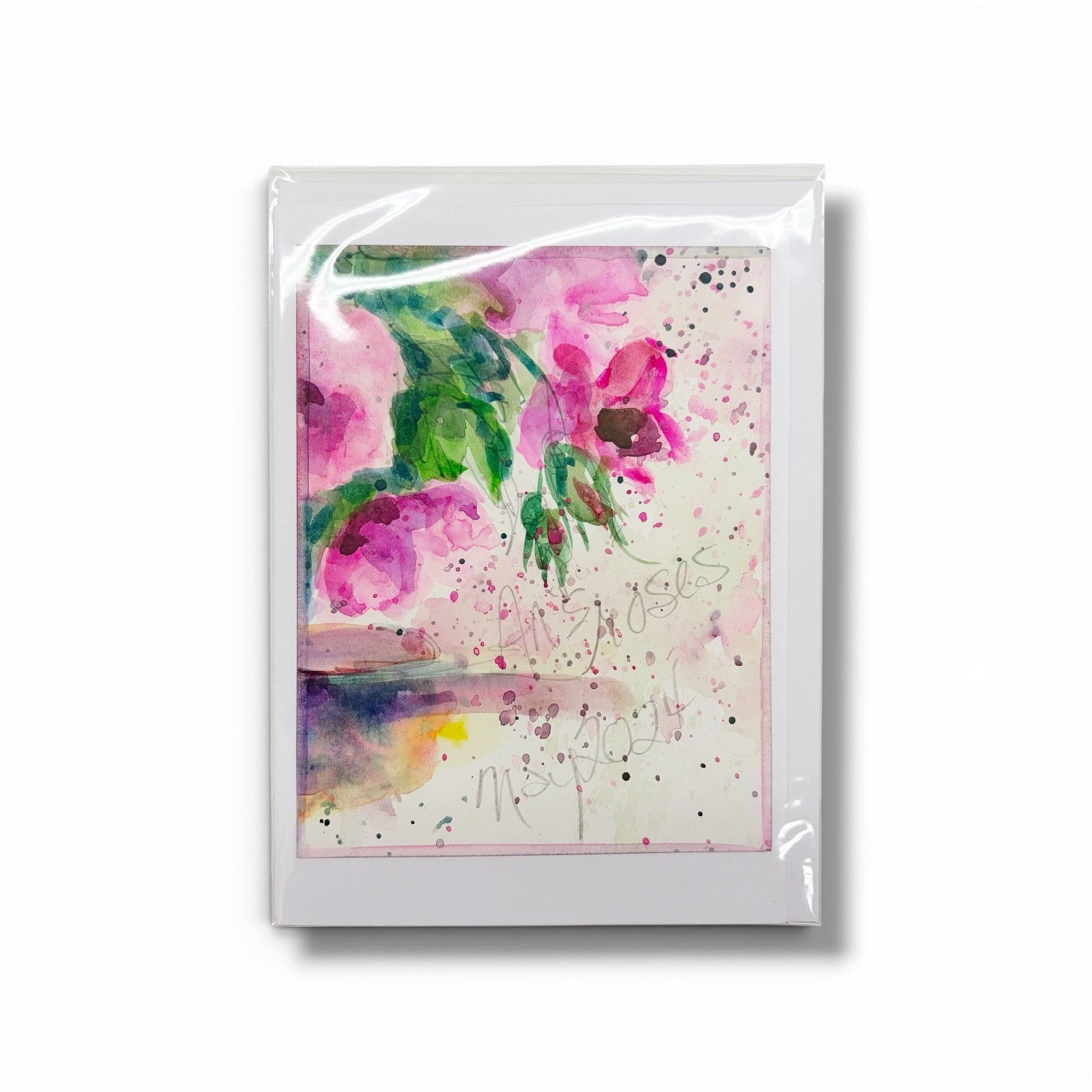 Art Card - An's Roses,  5" x 7"