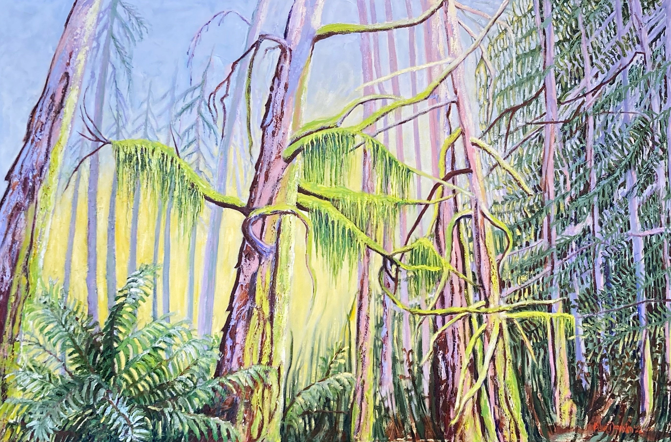 Entangled Forest, 40" x 60"