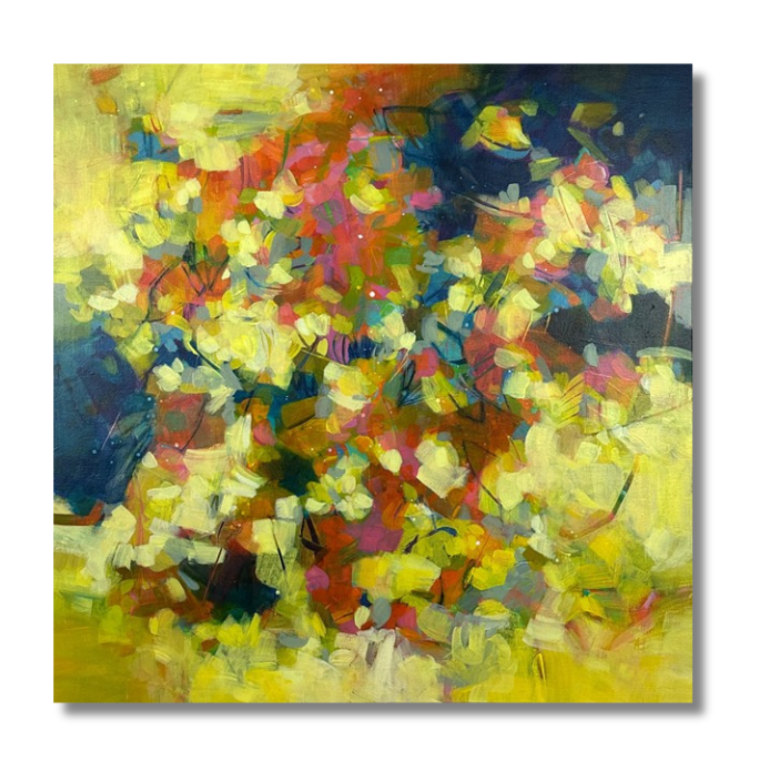 Sun Salutation 1, 36" x 36"