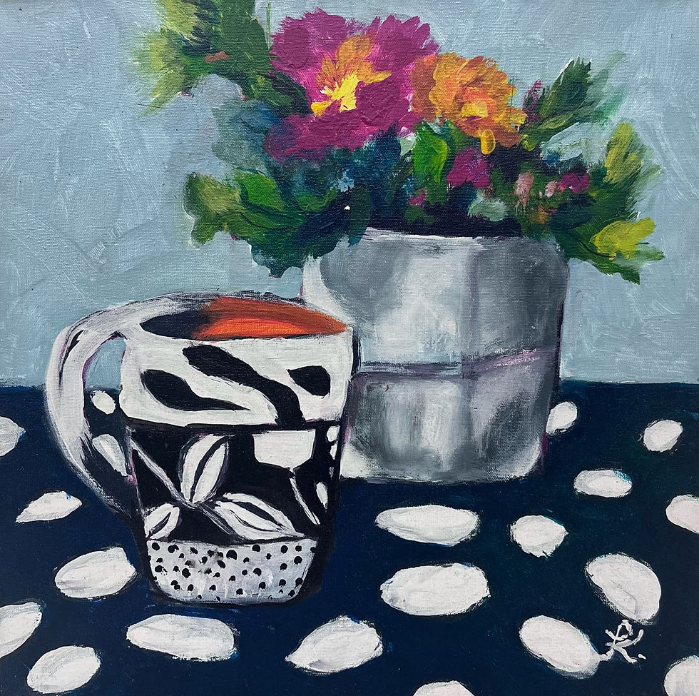 Mrs. B's Breakfast Nook, 12" x 12"