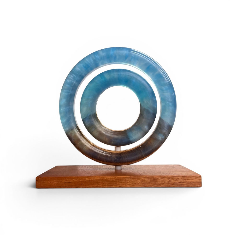 Thumbnail: Circular Sculpture, 5" x 11"
