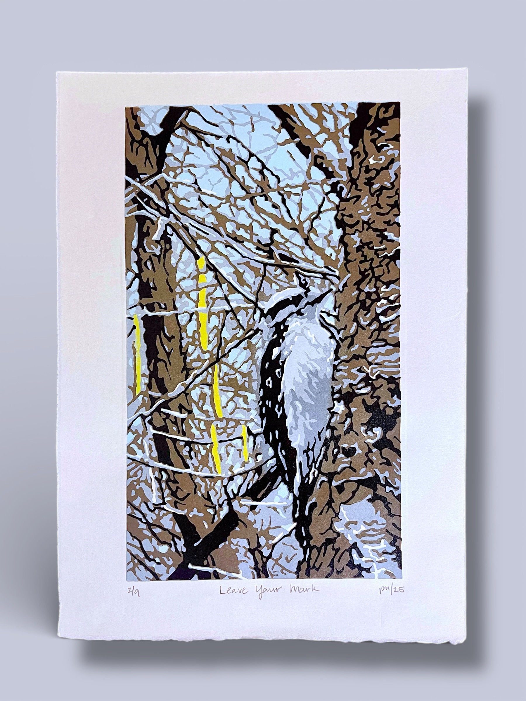 Leave Your Mark, 10" x 13"