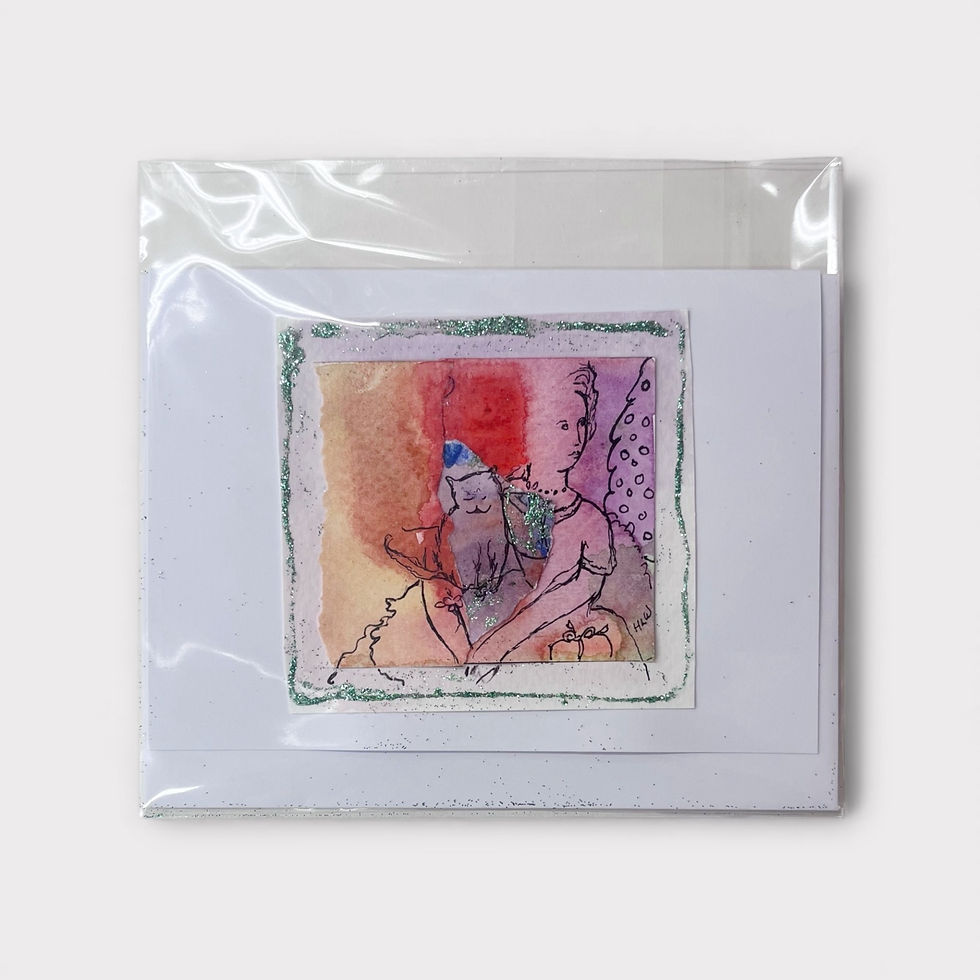 Art Card - A Quiet Moment, 4" x 6"