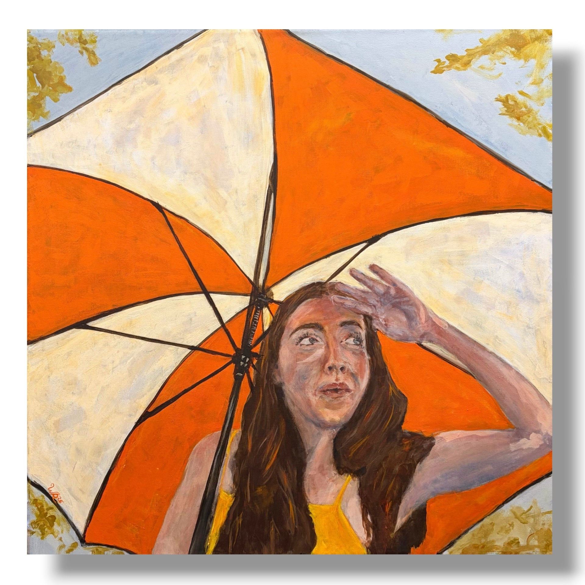 Sarah Sees Rain, by Wanda Relf