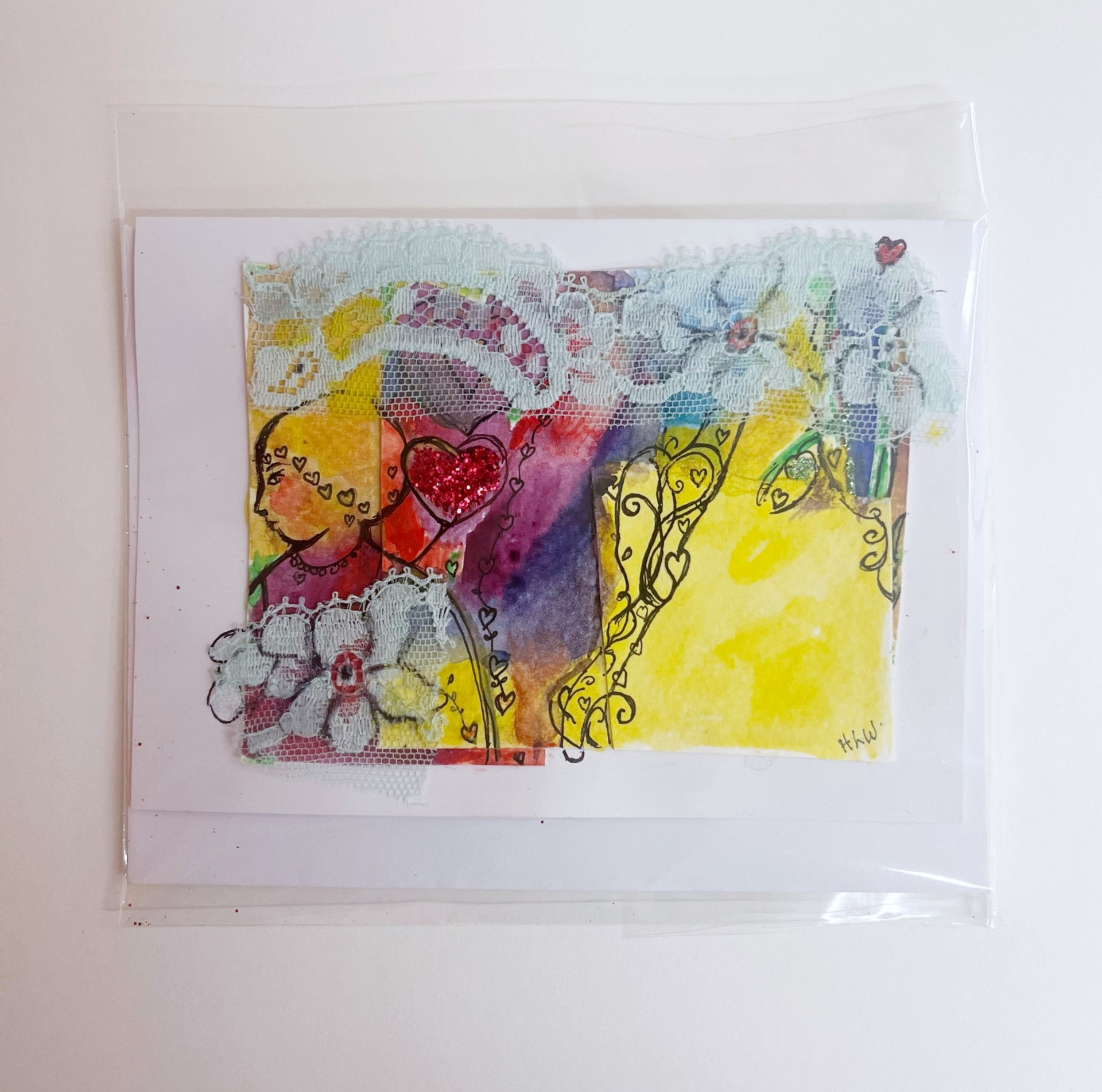 Art Card - A Hint Of Spring, 4" x 6"