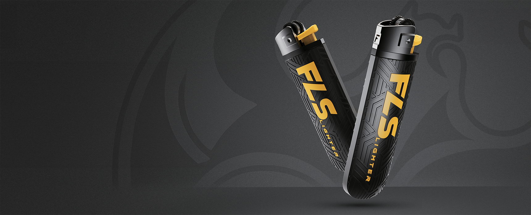 FLS lighters, lighter yellow