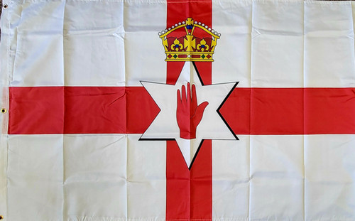 De Vlag Van Noord-Ierland Ulster Banner 3D Illustratie Stock De Vlag Van Noord-Ierland Ulster Banner 3D Illustratie Stock