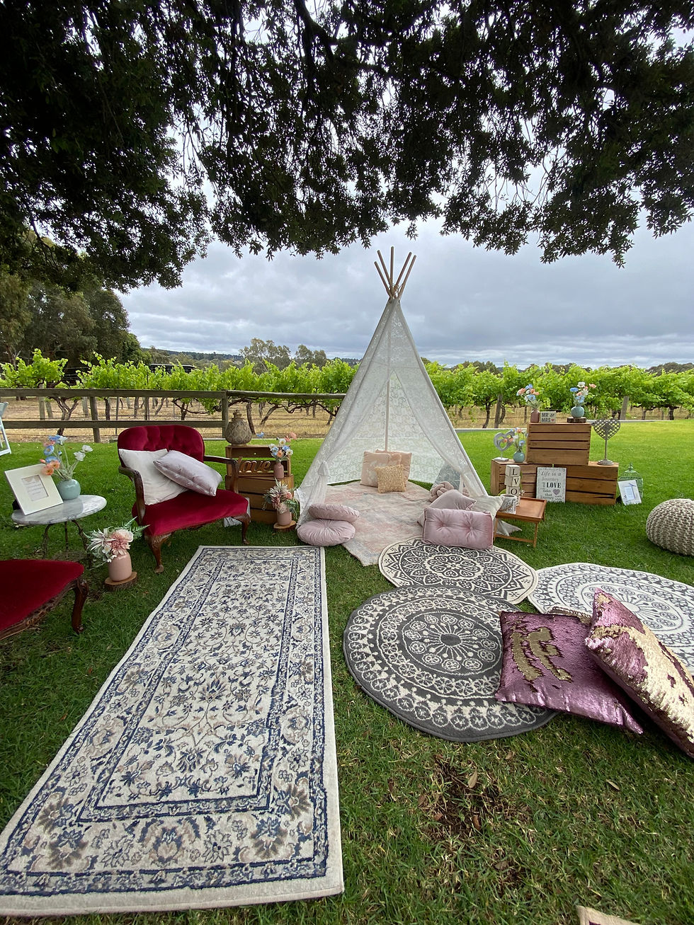 Boho picnic
