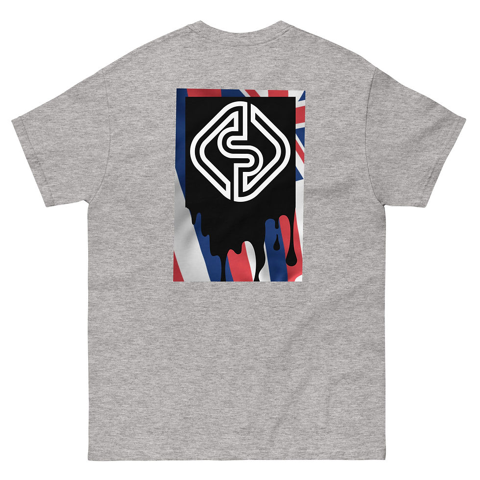 Thumbnail: Sovereignty Bike Company CORP Logo w/ flag: MELTING / Star front 