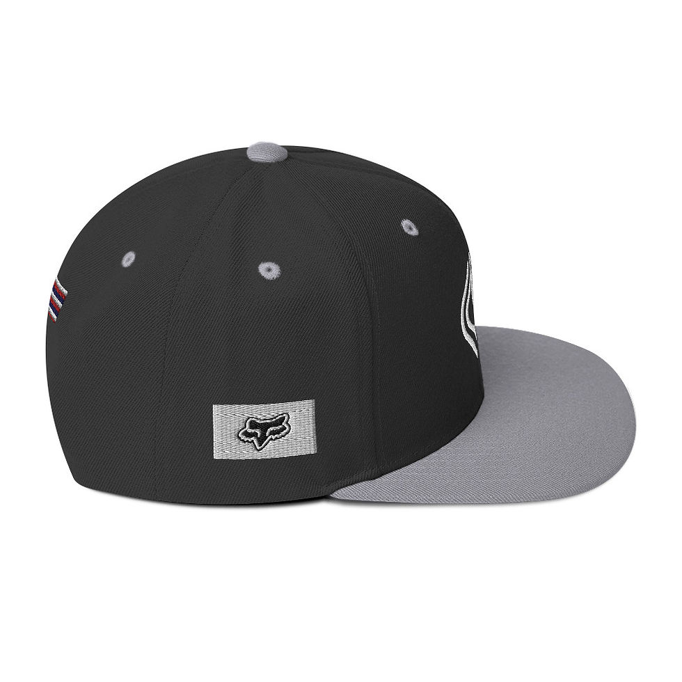 Thumbnail: Sovereignty Snapback Hat: FULL HEAD Corp Logo: White