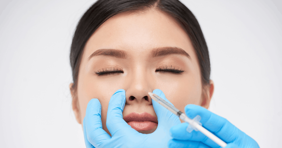 patient getting skinbooster injection