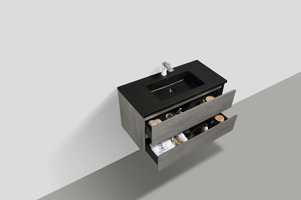 Thumbnail: Edith BlackStone Solo Sink Vanity - 40"