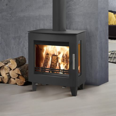 Uniq 23 Curve Side Glass 100mm Legs