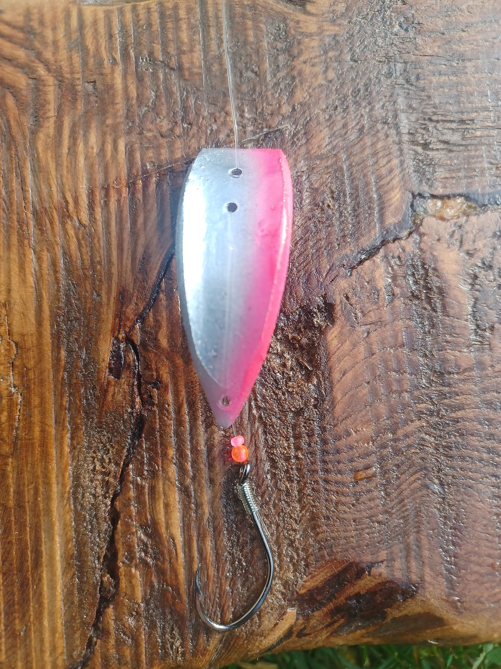 Thumbnail: BearClaw  Neon Pink with Metallic silver