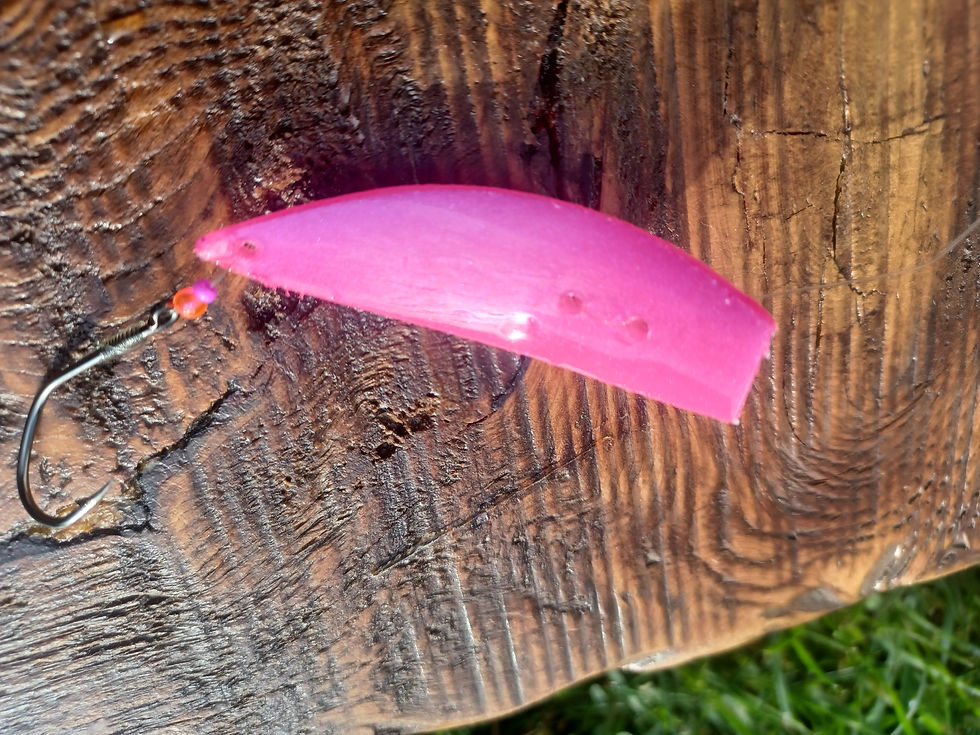 Thumbnail: BearClaw Pink with purple fuse accent