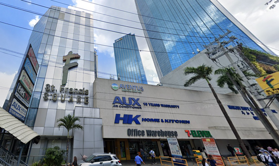 St. Francis Square Office Space for Lease Rent along Dona Julia Vargas Ave corner Bank Drive in Ortigas Center Office Space in Mandaluyong City Office Space for Rent