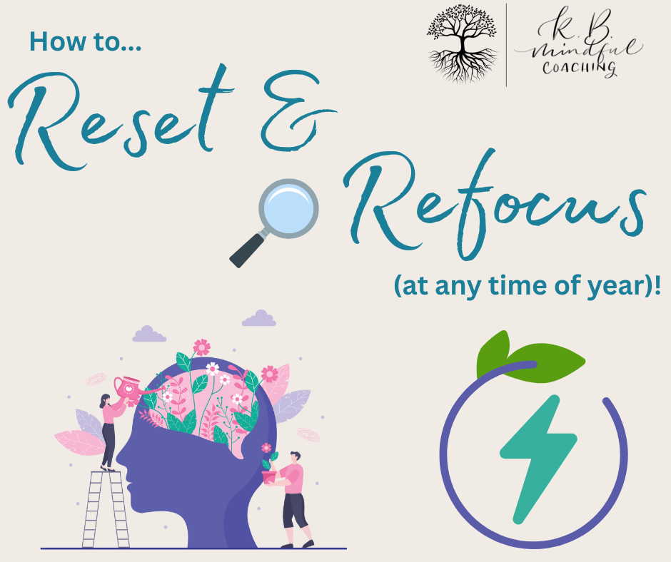 How to reset and refocus – at any time of year