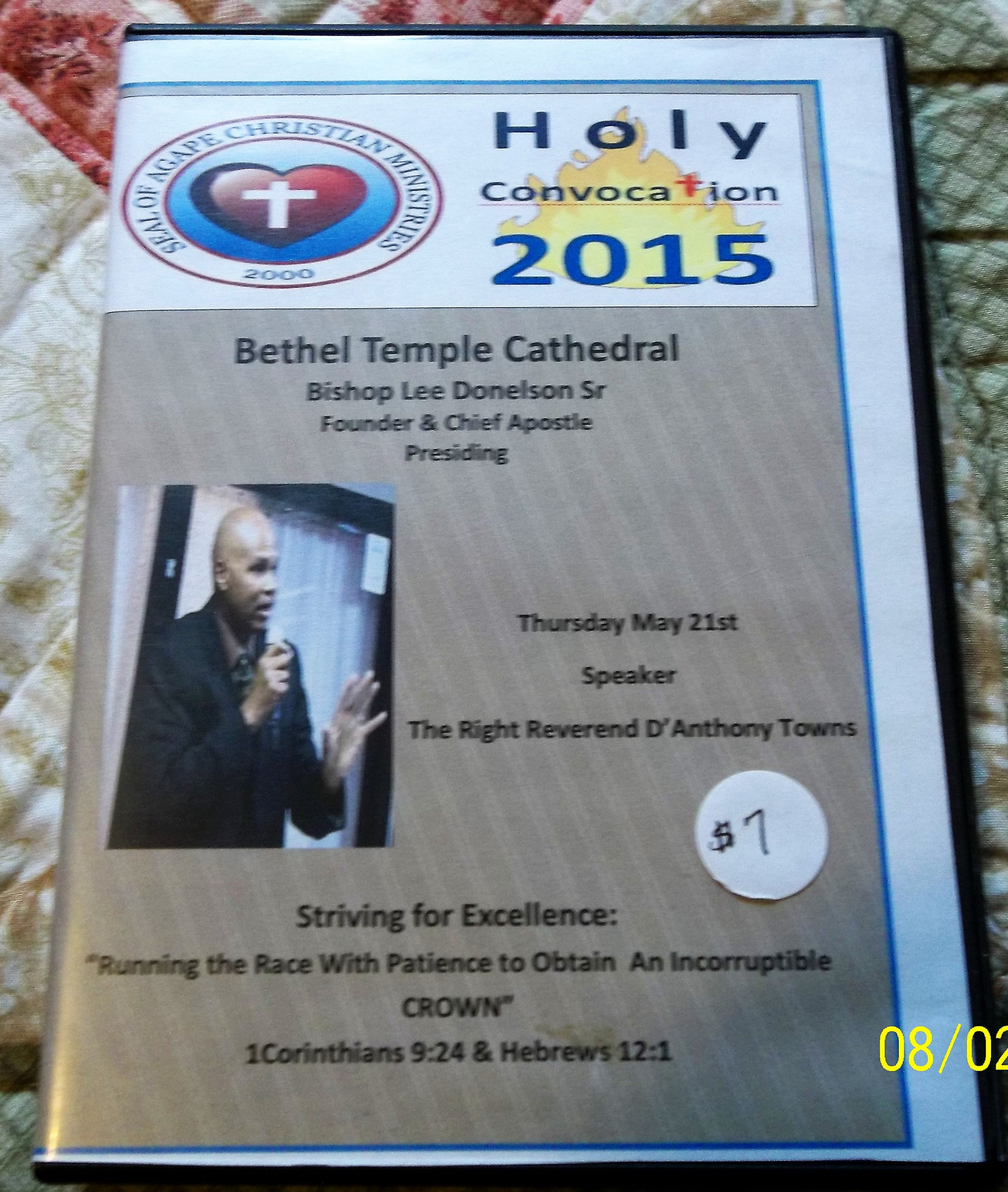 The ACMI 2015 Holy Convocation Guest Speaker: Bishop D'Anthony Towns