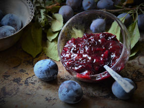 Chutney de prunes violettes aux épices