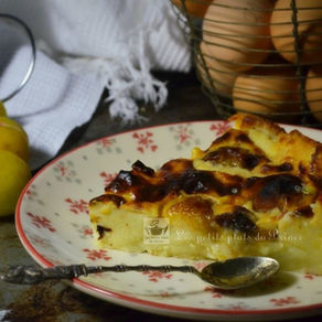 🍮 Flan pâtissier aux prunes Reine-Claude