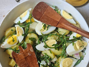 Salade estivale aux pommes de terre et salicorne : fraîcheur iodée et gourmandise