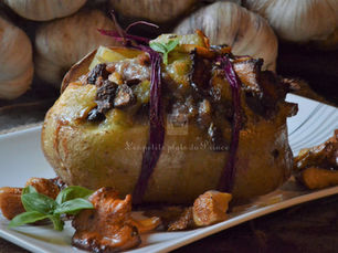 Pommes de terre farcies forestières