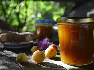Confiture de mirabelles au gingembre