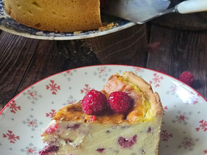 🍮 Flan pâtissier aux framboises