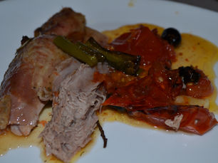 CUISSE DE DINDE AU FOUR