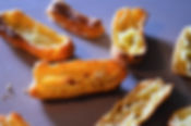 Eclair framboises crème fouettée