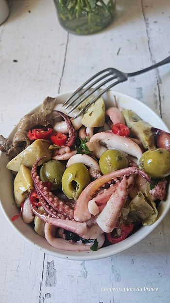 Insalata di Calamari e Carciofi