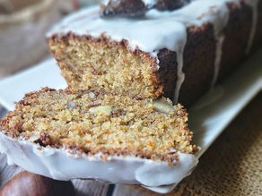 🍂 Cake moelleux à la châtaigne, miel de châtaignier et noix croquantes