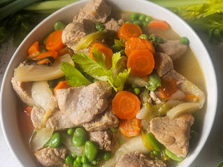 🌱 Navarin de veau printanier aux légumes nouveaux