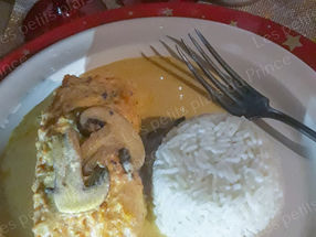 Saumon sauce champagne