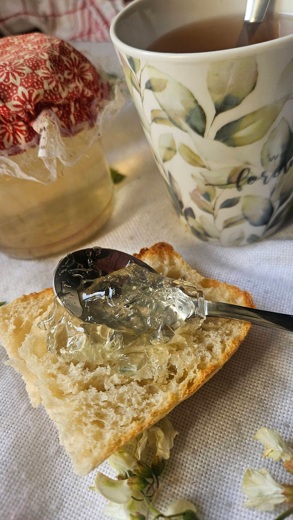 🌿 Gelée de fleurs d’acacia