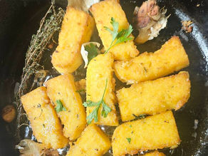 🌾 Polenta à poêler : une recette croustillante et savoureuse à découvrir