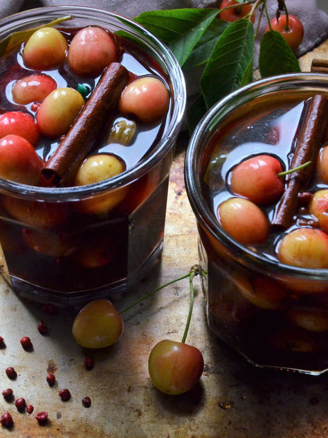 🍒 Pickles de cerises Napoléon