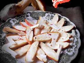 Carpaccio d'oronge (Amanite des Césars)