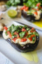 crémeux d'aubergine