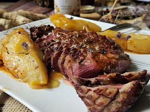 🍐🦆 Magret de canard aux poires épicées : l’automne dans votre assiette